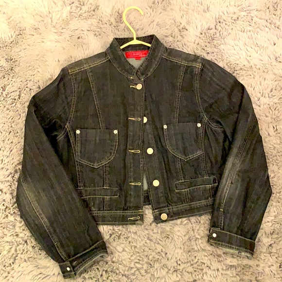 GREY DENIM JEAN JACKET - Picture 2 of 7